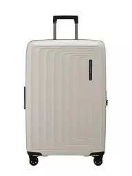 SAMSONITE | Trolley  NUON SPINNER 75cm erweiterbar matt quartz | weiss