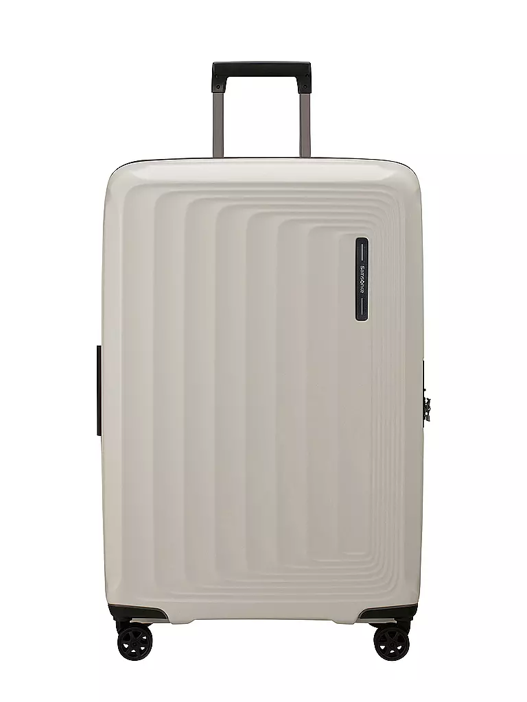 SAMSONITE | Trolley  NUON SPINNER 75cm erweiterbar matt quartz | weiss