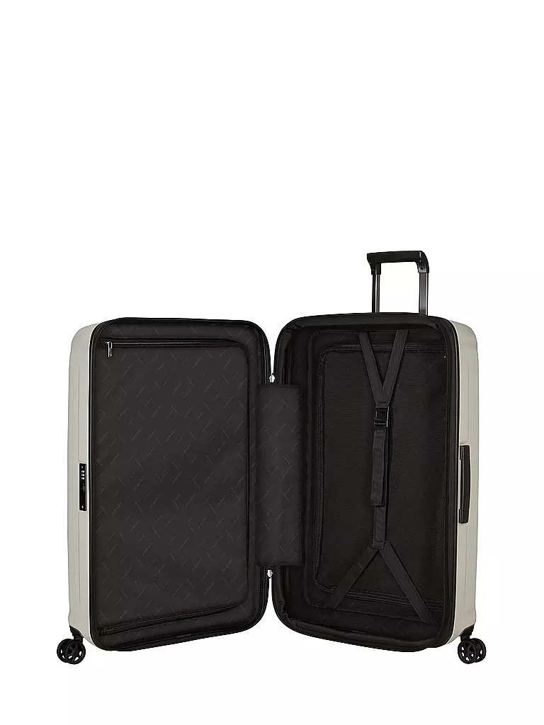 SAMSONITE | Trolley  NUON SPINNER 75cm erweiterbar matt quartz | weiss