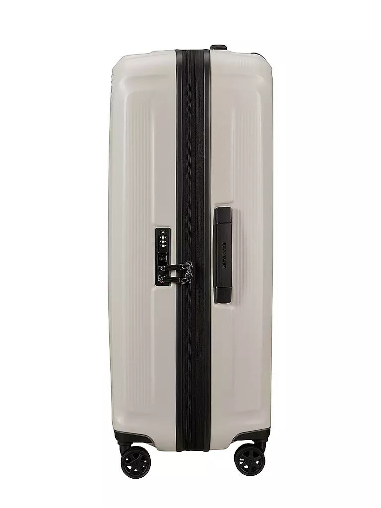SAMSONITE | Trolley  NUON SPINNER 75cm erweiterbar matt quartz | weiss