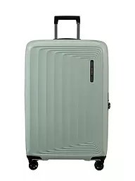 SAMSONITE | Trolley  NUON SPINNER 75cm erweiterbar matt quartz | hellgrau
