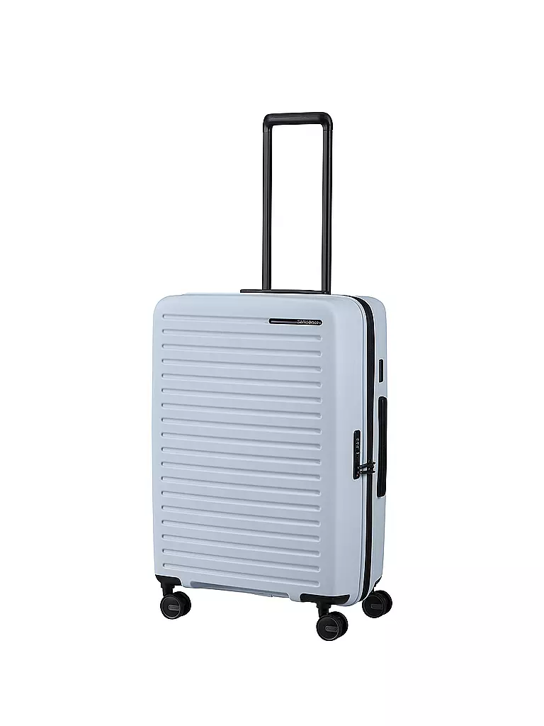 SAMSONITE | Trolley  RESTACKD SPINNER 68cm erweiterbar Glacier | Hellblau