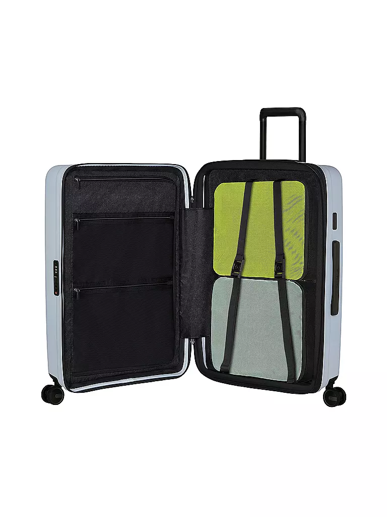 SAMSONITE | Trolley  RESTACKD SPINNER 68cm erweiterbar Glacier | Hellblau