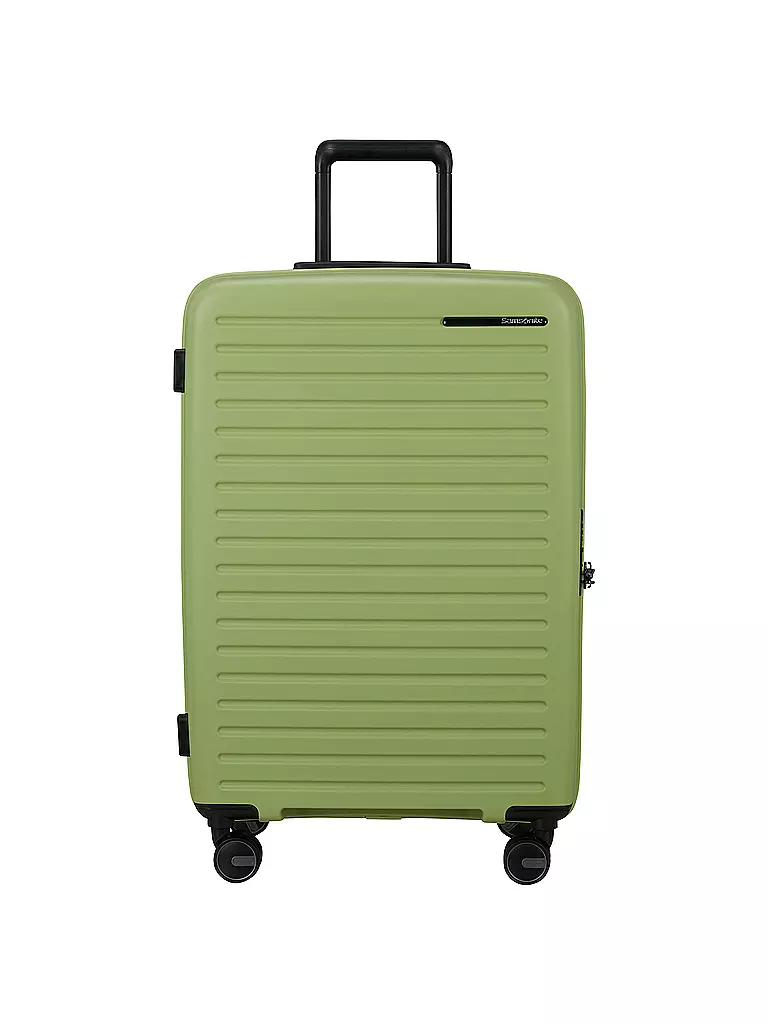 SAMSONITE | Trolley  RESTACKD SPINNER 68cm erweiterbar wasabi | hellgrün
