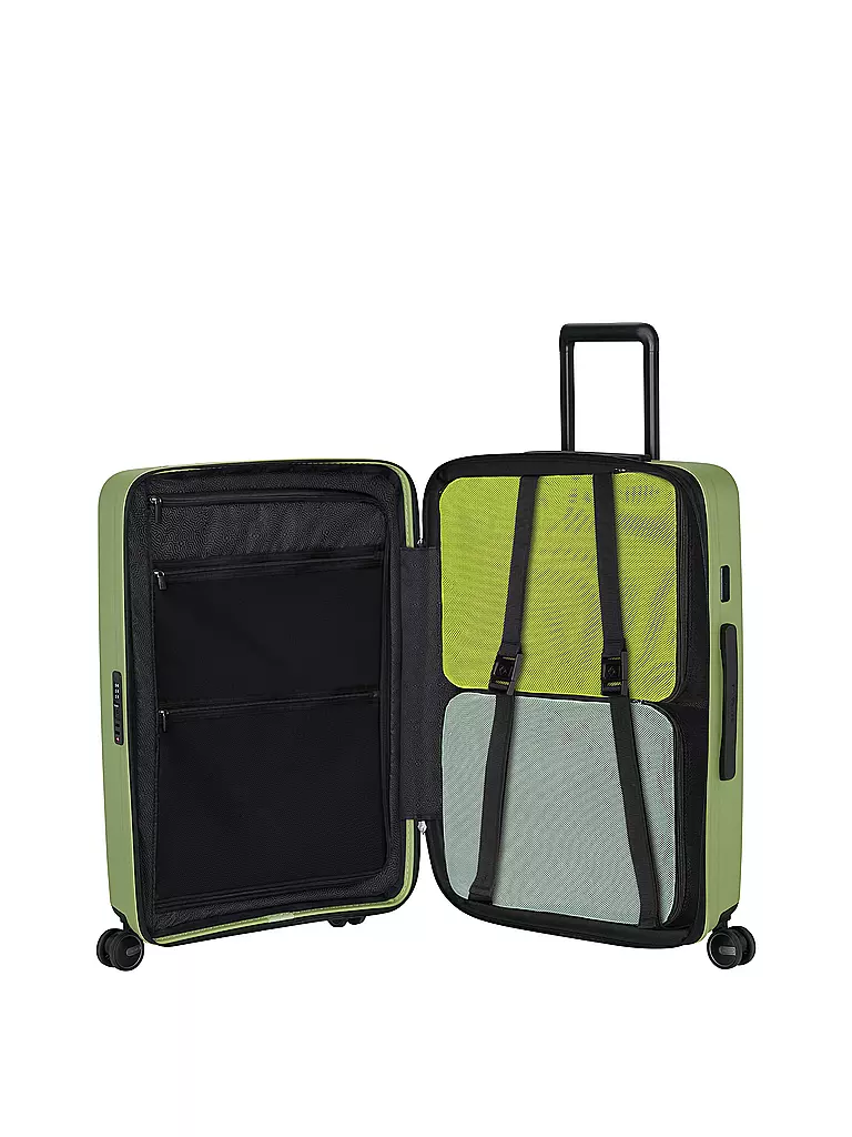SAMSONITE | Trolley  RESTACKD SPINNER 68cm erweiterbar wasabi | dunkelgrün