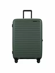 SAMSONITE | Trolley  RESTACKD SPINNER 75cm erweiterbar black | dunkelgrün