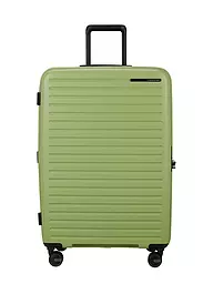 SAMSONITE | Trolley  RESTACKD SPINNER 75cm erweiterbar black | hellgrün