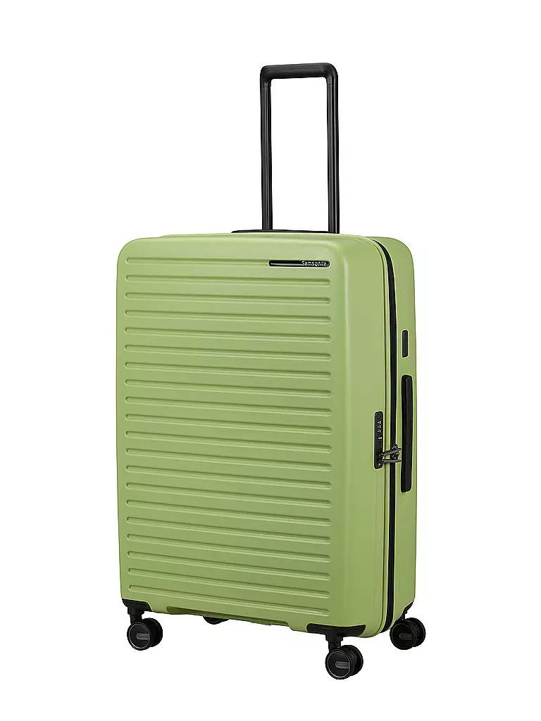 SAMSONITE | Trolley  RESTACKD SPINNER 75cm erweiterbar Wasabi | dunkelgrün
