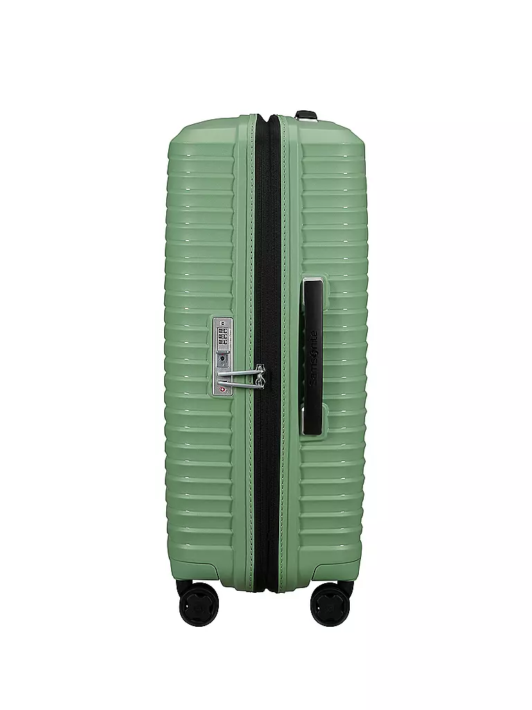 SAMSONITE | Trolley  UPSCAPE SPINNER 68cm erweiterbar stone green  | grün