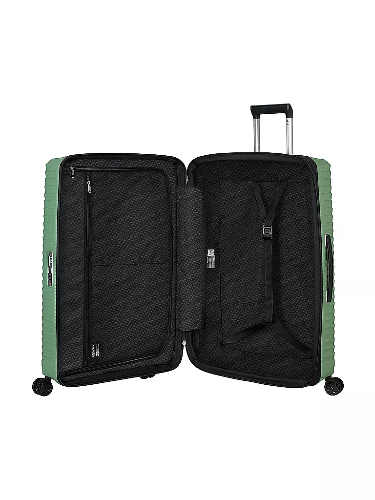 SAMSONITE | Trolley  UPSCAPE SPINNER 75cm erweiterbar stone green  | grün