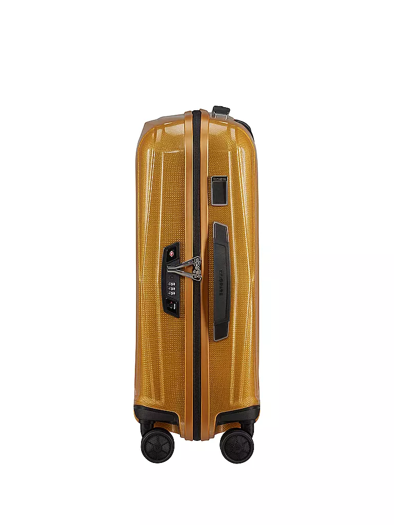 SAMSONITE | Trolley 55cm erweiterbar MAJOR-LITE SPINNER saffron yellow | gelb