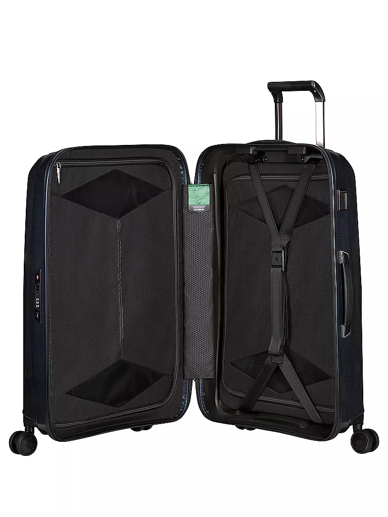 SAMSONITE | Trolley 69cm MAJOR-LITE SPINNER midnight blue | schwarz