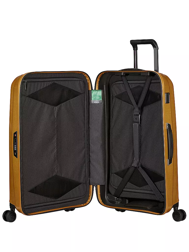 SAMSONITE | Trolley 69cm MAJOR-LITE SPINNER saffron yellow | gelb