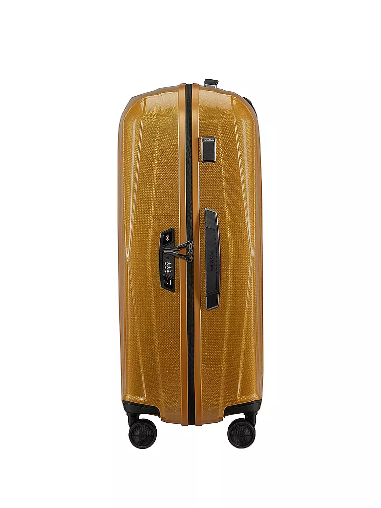 SAMSONITE | Trolley 69cm MAJOR-LITE SPINNER saffron yellow | schwarz