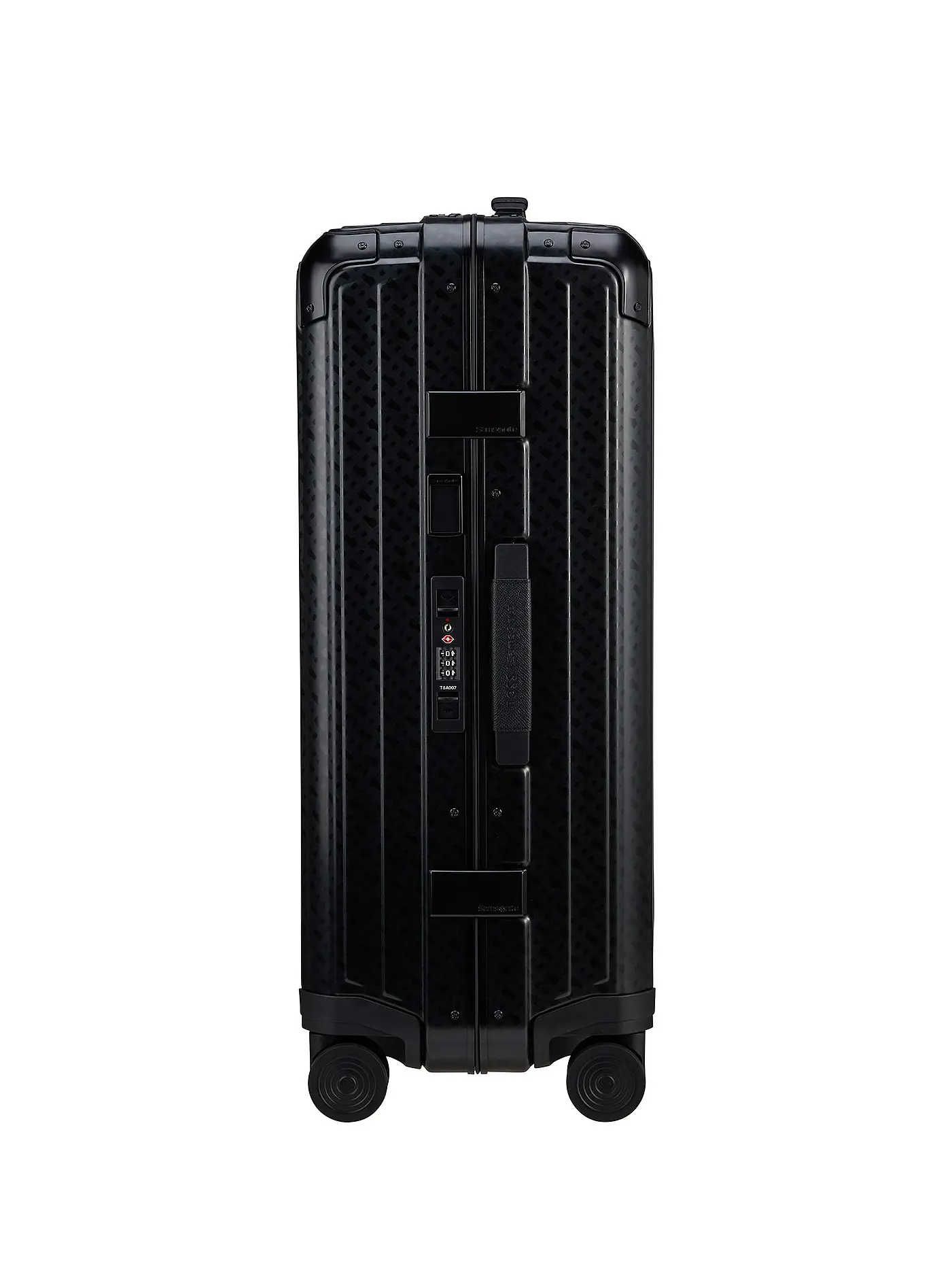 SAMSONITE | Trolley BOSS SPINNER 69cm graphite monogram | schwarz