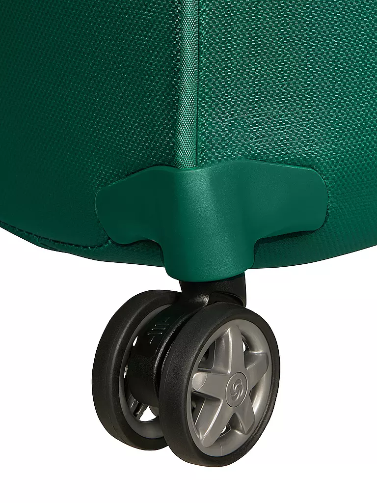 SAMSONITE | Trolley D'Lite Spinner 55cm pine green | hellgrün