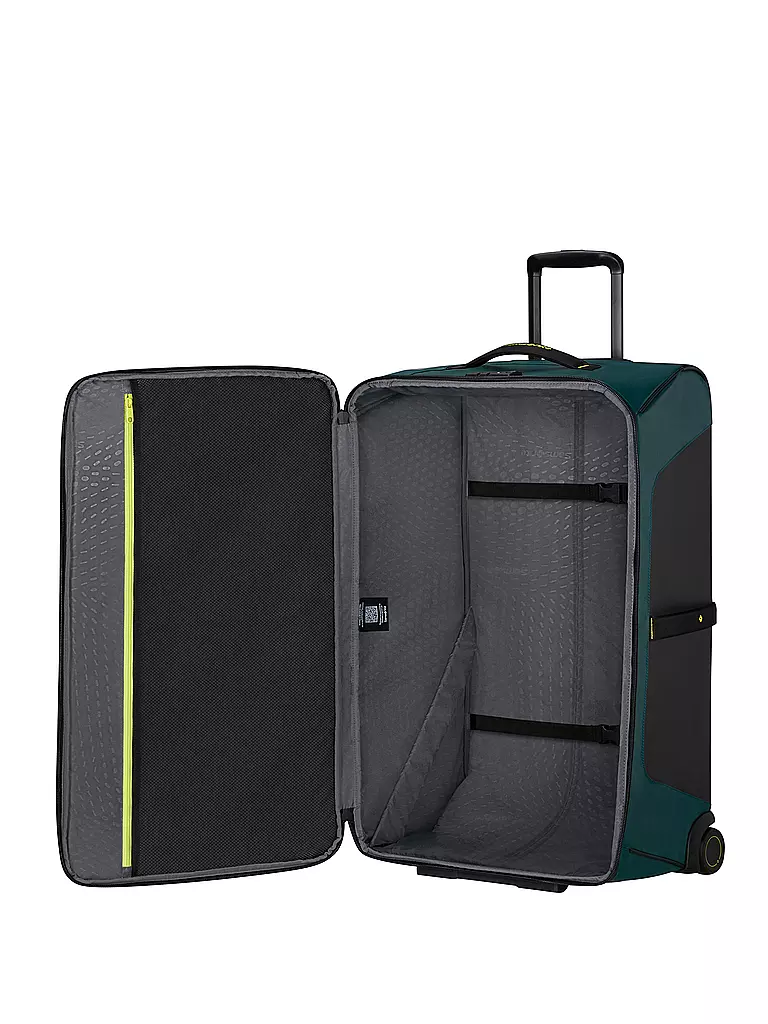 SAMSONITE | Trolley Ecodiver 79 Dark Teal/Lime | blau