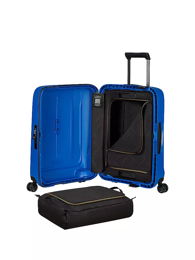 SAMSONITE | Trolley ESSENS SPINNER 55cm nautical blue | blau