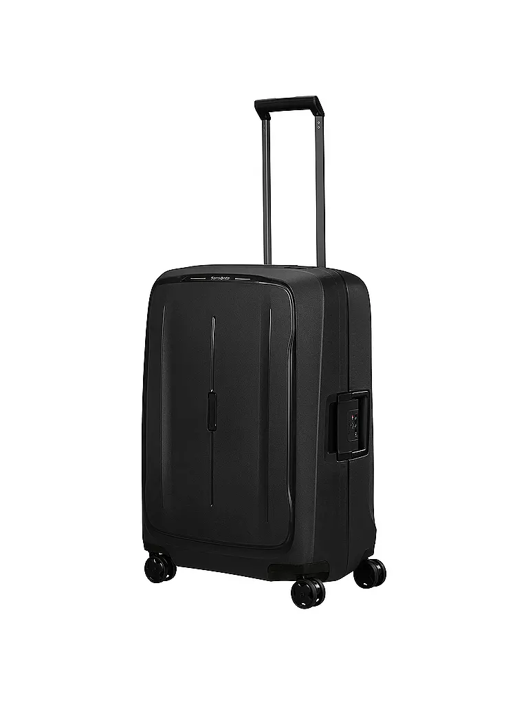SAMSONITE | Trolley ESSENS SPINNER 69cm graphite | hellblau
