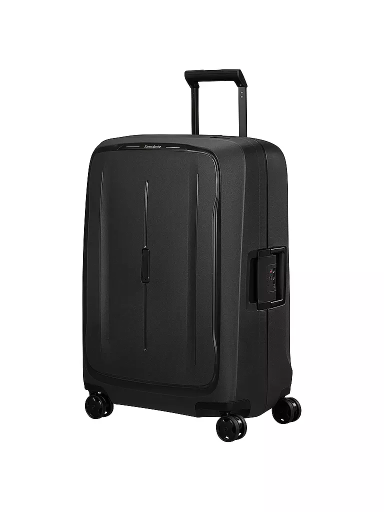 SAMSONITE | Trolley ESSENS SPINNER 69cm graphite | hellblau