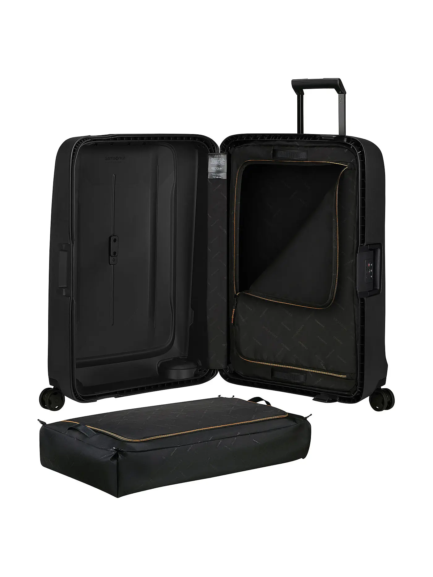 SAMSONITE | Trolley ESSENS SPINNER 69cm graphite | schwarz