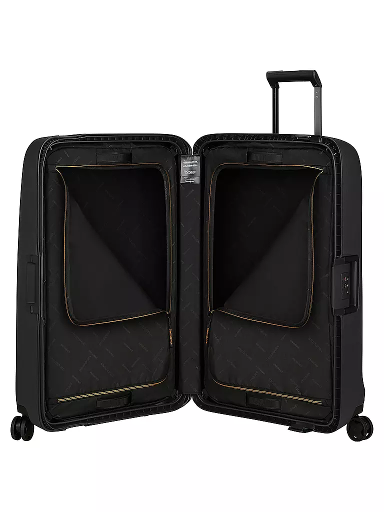 SAMSONITE | Trolley ESSENS SPINNER 69cm graphite | hellblau