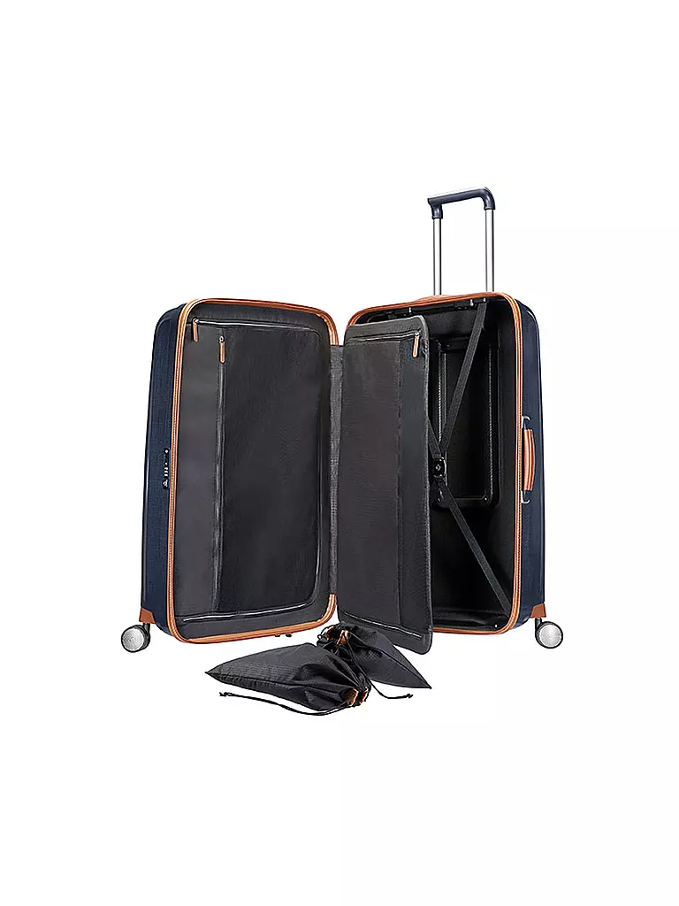 SAMSONITE | Trolley LITE-CUBE DLX SPINNER 76cm (61244 1549 Midnight Blue) | blau