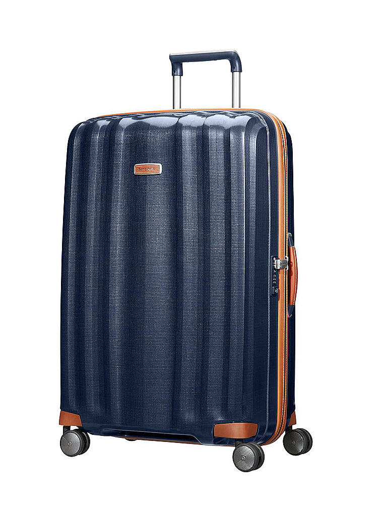 SAMSONITE | Trolley mit 4 Rollen 82cm "Lite-Cube DLX" 61245 (Midnight Blue) | blau