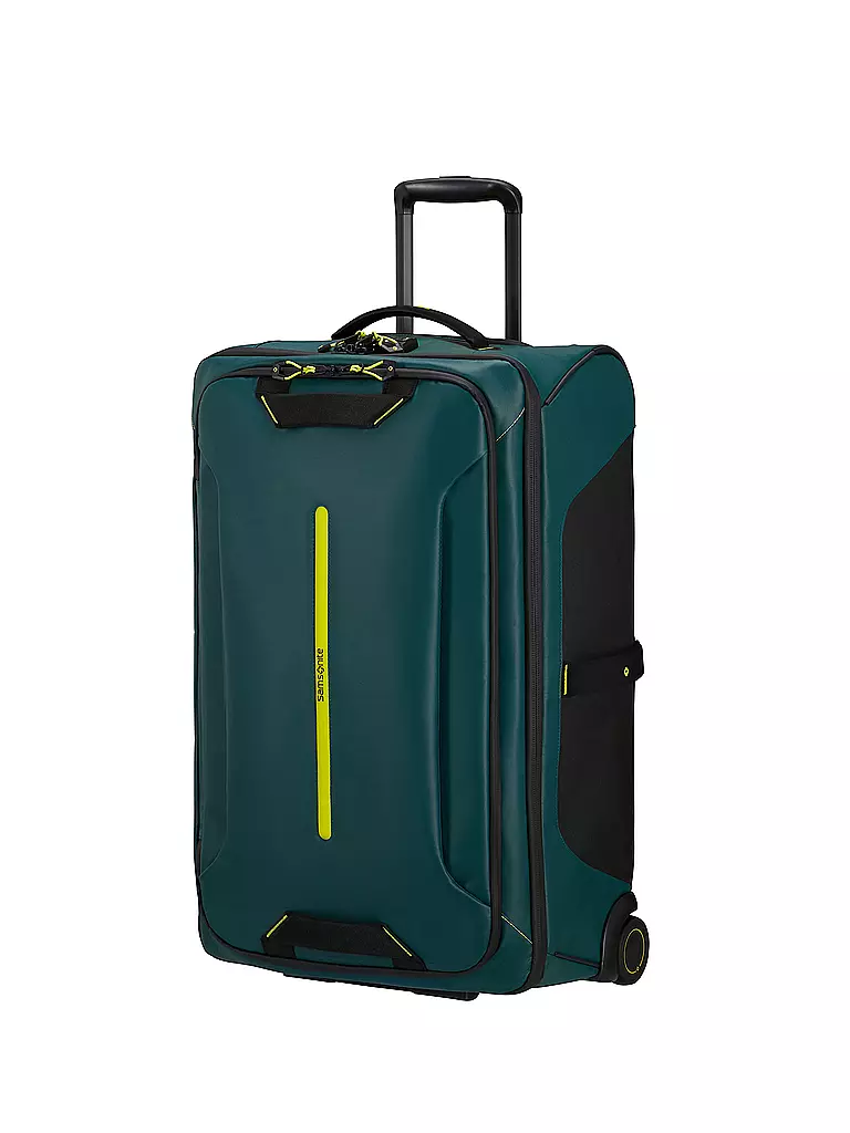 SAMSONITE | Trolley mit Rollen Ecodiver 67cm Dark Teal/Lime | blau