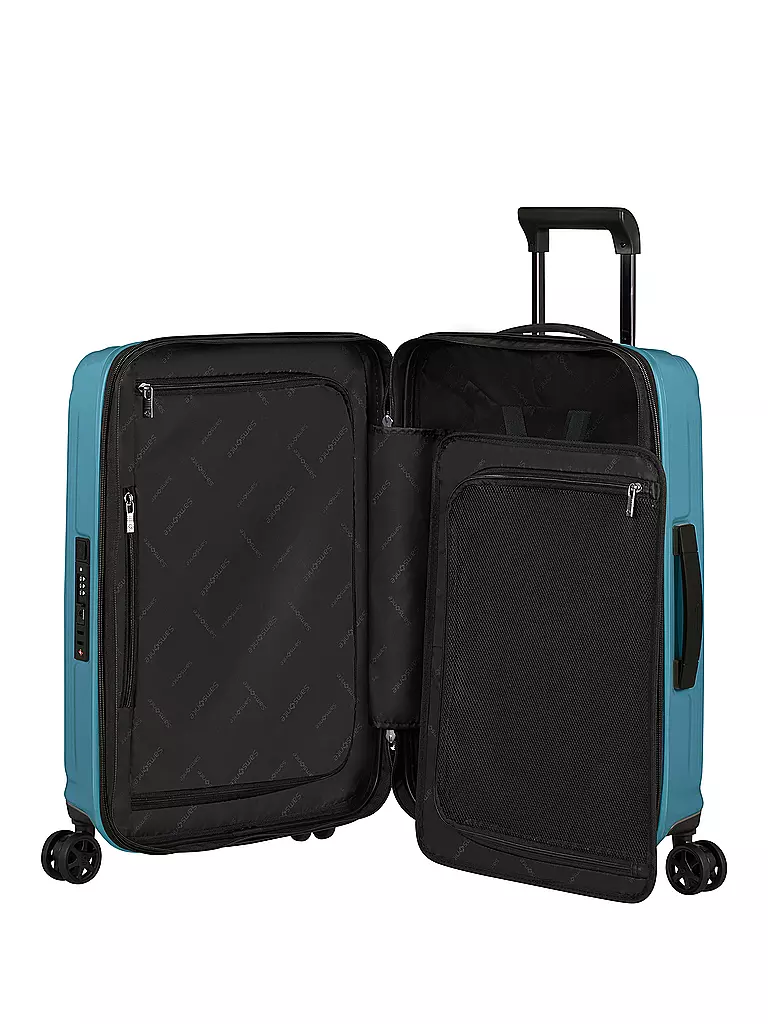 SAMSONITE | Trolley Nuon 55cm erweiterbar Metallic Ocean Blue | türkis