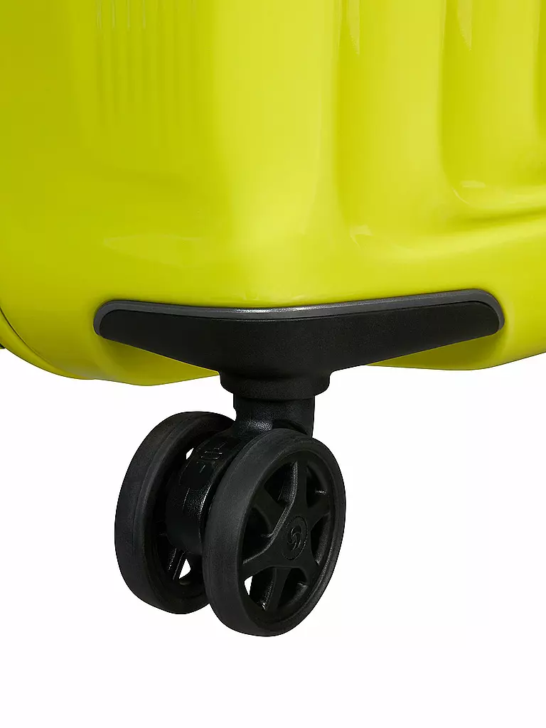 SAMSONITE | Trolley NUON SPINNER 55cm erweiterbar metallic lime  | gelb