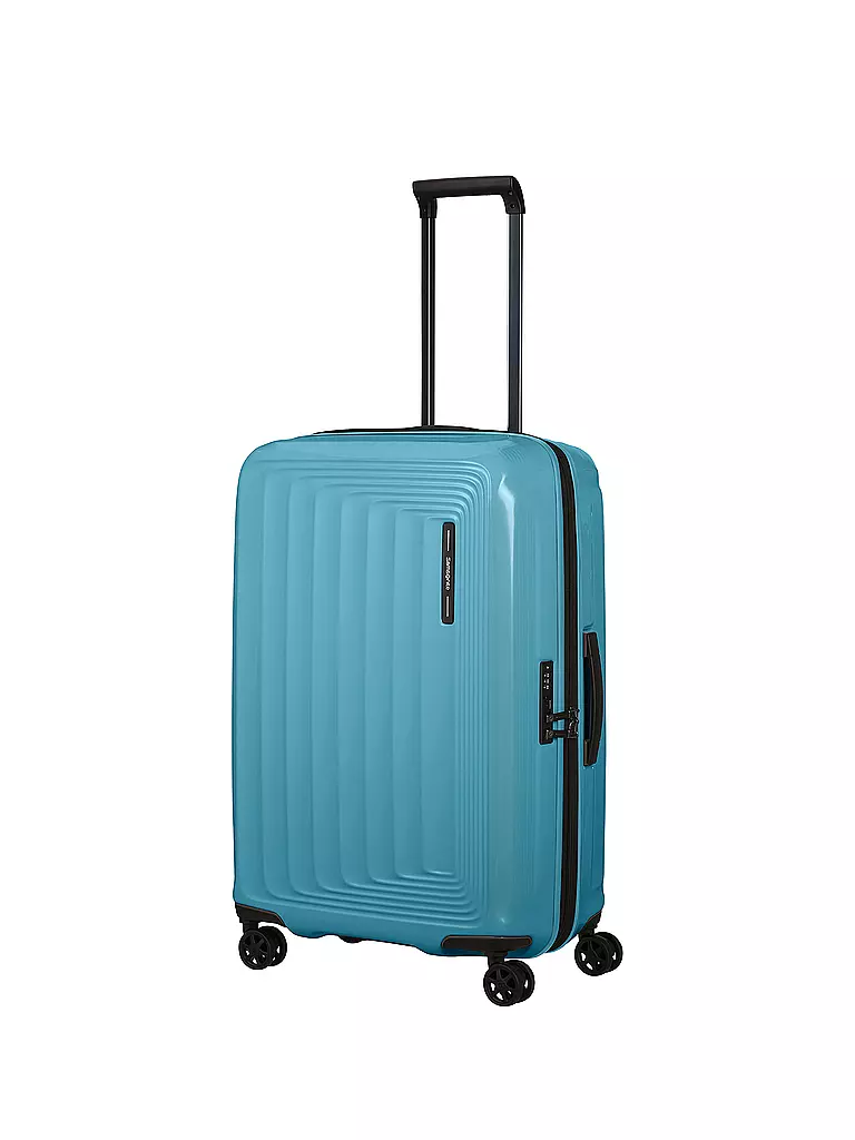 SAMSONITE | Trolley Nuon Spinner 69cm erweiterbar Metallic Ocean Blue | türkis