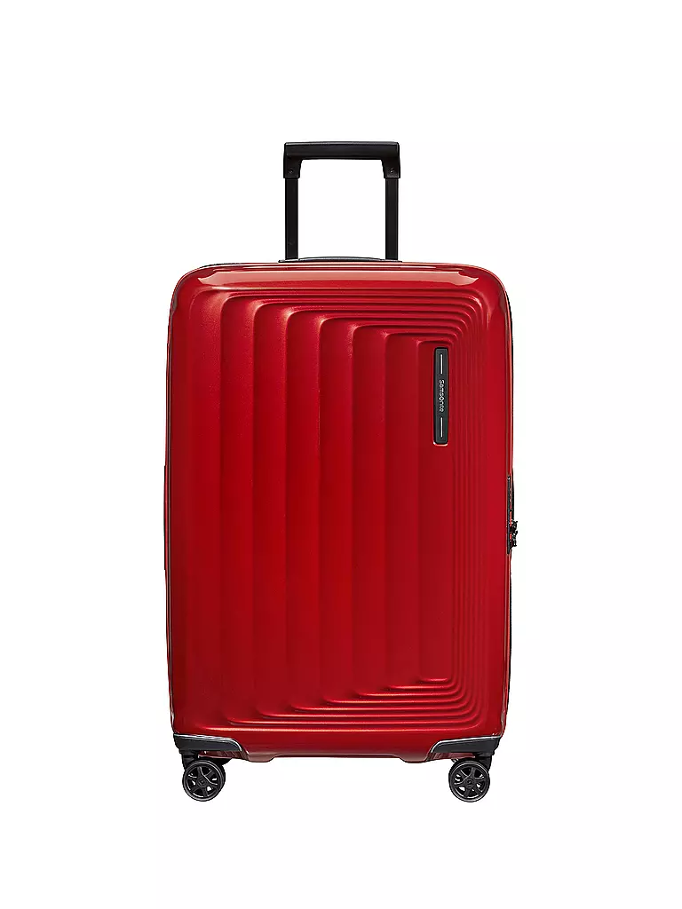 SAMSONITE | Trolley Nuon Spinner 69cm erweiterbar Metallic Red | rot