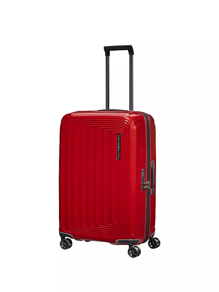 SAMSONITE | Trolley Nuon Spinner 69cm erweiterbar Metallic Red | rot