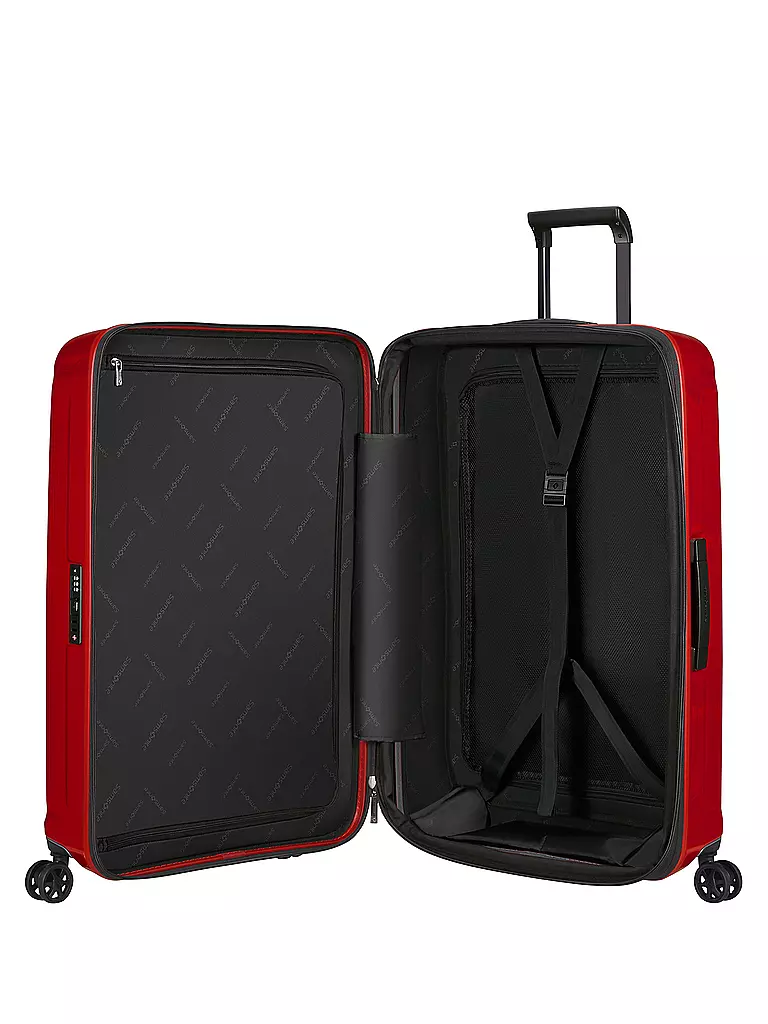 SAMSONITE | Trolley Nuon Spinner 69cm erweiterbar Metallic Red | rot