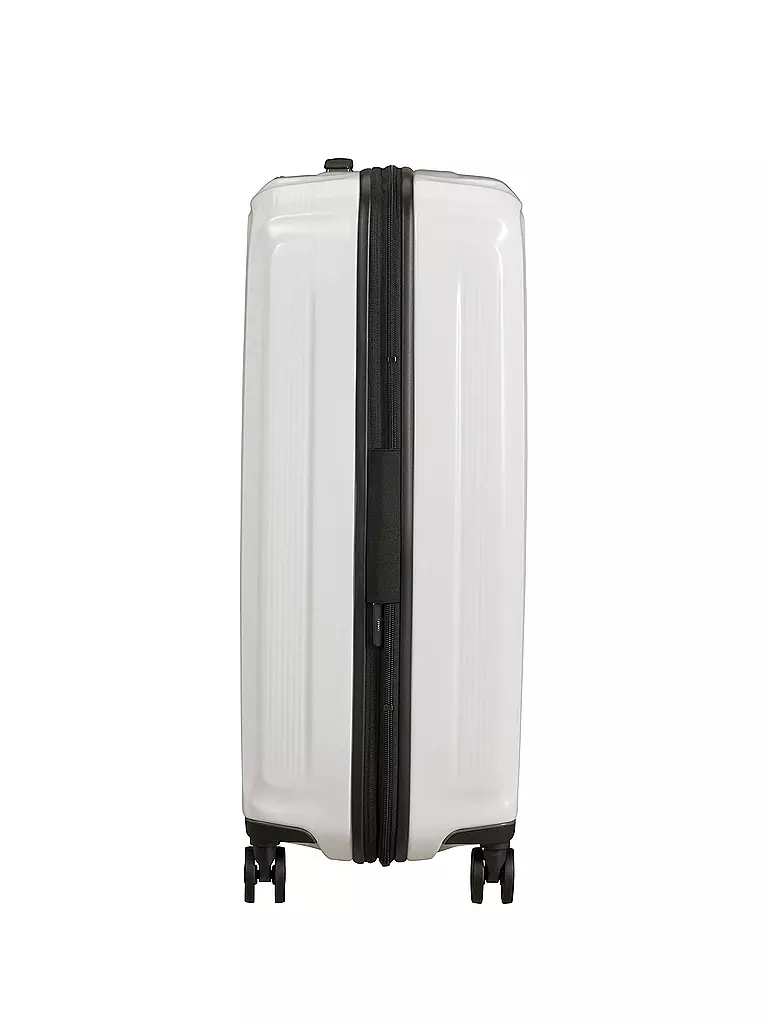 SAMSONITE | Trolley Nuon Spinner 69cm erweiterbar Metallic White | weiss