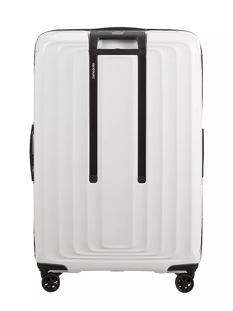 SAMSONITE | Trolley Nuon Spinner 75cm erweiterbar Matallic White | weiss