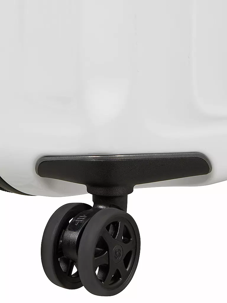 SAMSONITE | Trolley Nuon Spinner 75cm erweiterbar Matallic White | weiss