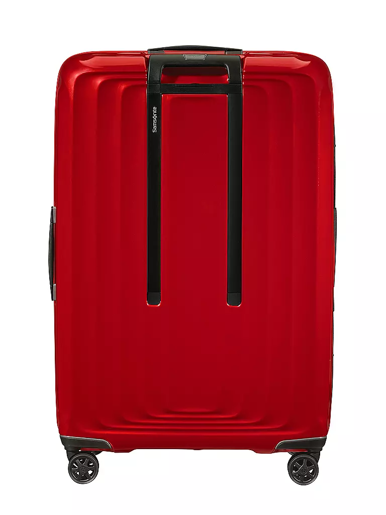 SAMSONITE | Trolley Nuon Spinner 75cm erweiterbar Metallic Red | rot