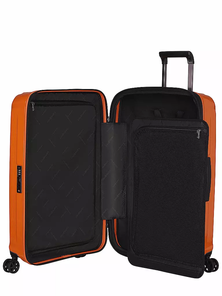 SAMSONITE | Trolley Nuon Spinner 75cm erweiterbar papaya orange | orange