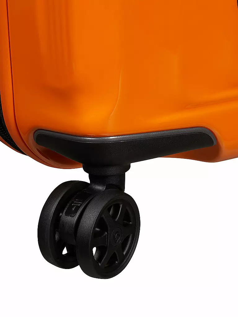 SAMSONITE | Trolley Nuon Spinner 75cm erweiterbar papaya orange | grün