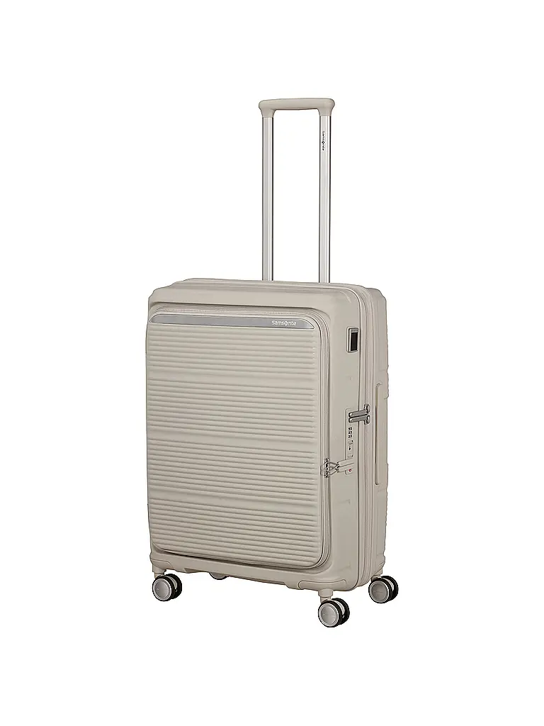 SAMSONITE | Trolley PARALUX SPINNER 67cm erweiterbar Stone Grey | creme