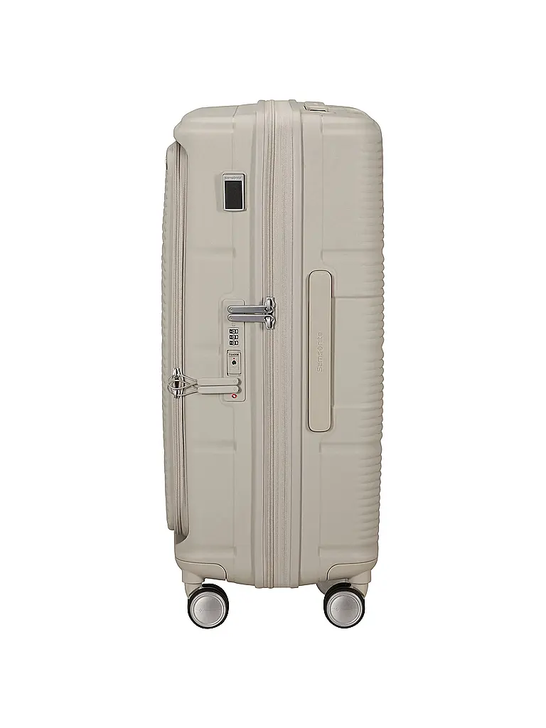 SAMSONITE | Trolley PARALUX SPINNER 67cm erweiterbar Stone Grey | creme