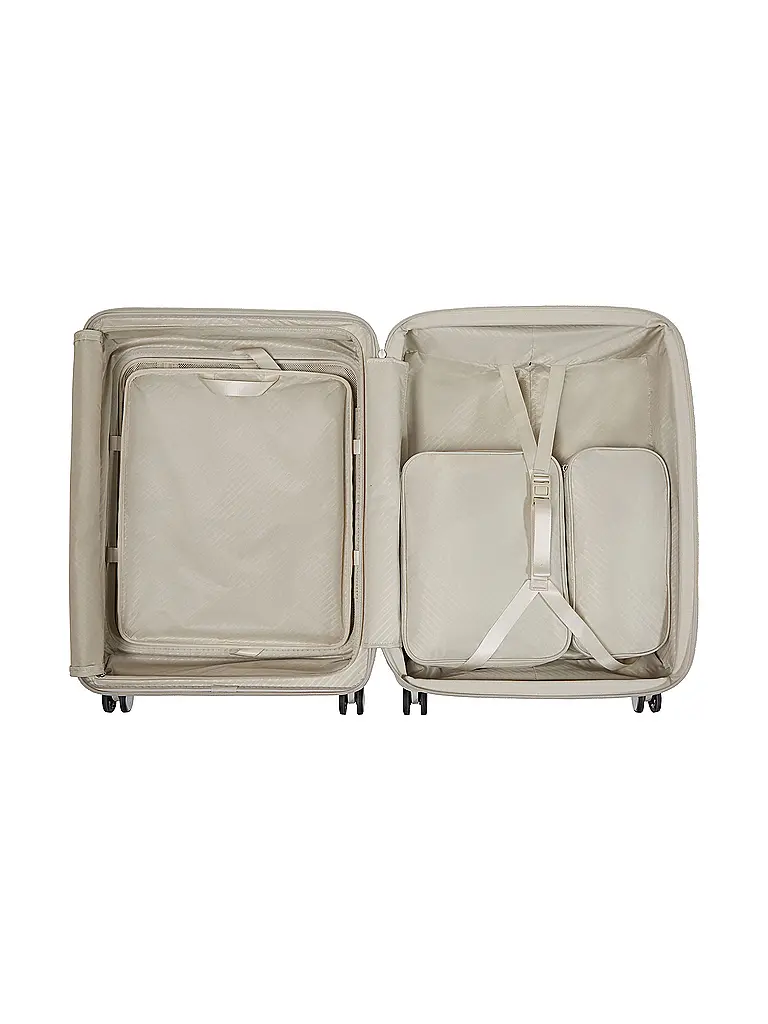 SAMSONITE | Trolley PARALUX SPINNER 67cm erweiterbar Stone Grey | creme