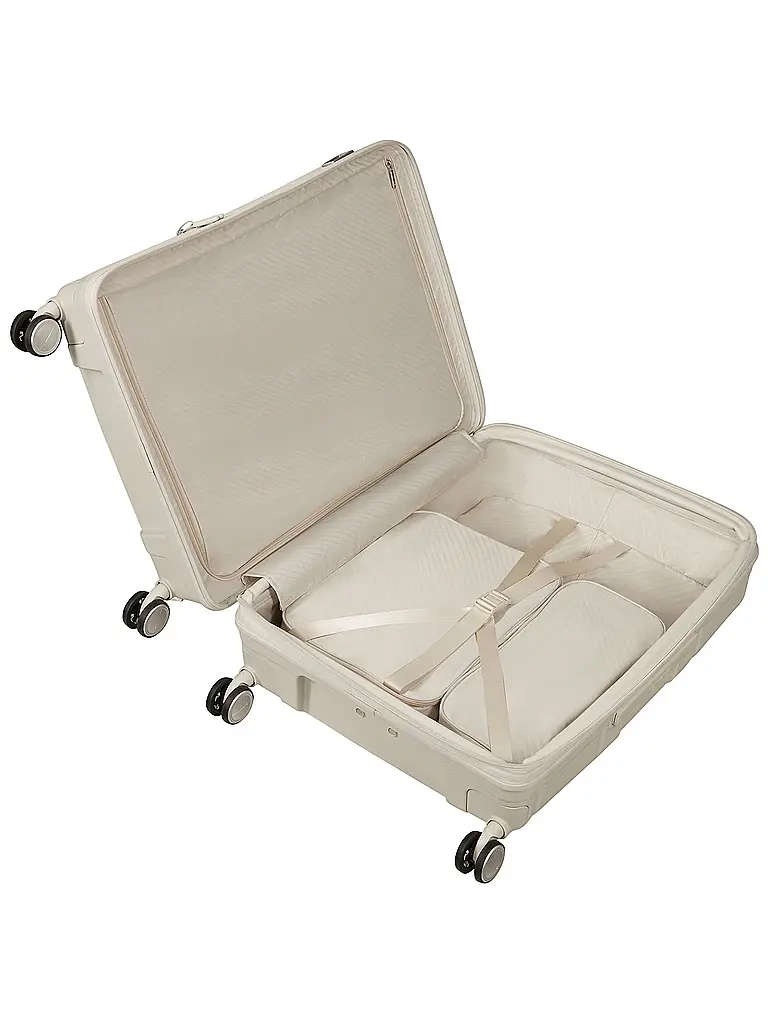 SAMSONITE | Trolley PARALUX SPINNER 67cm erweiterbar Stone Grey | creme