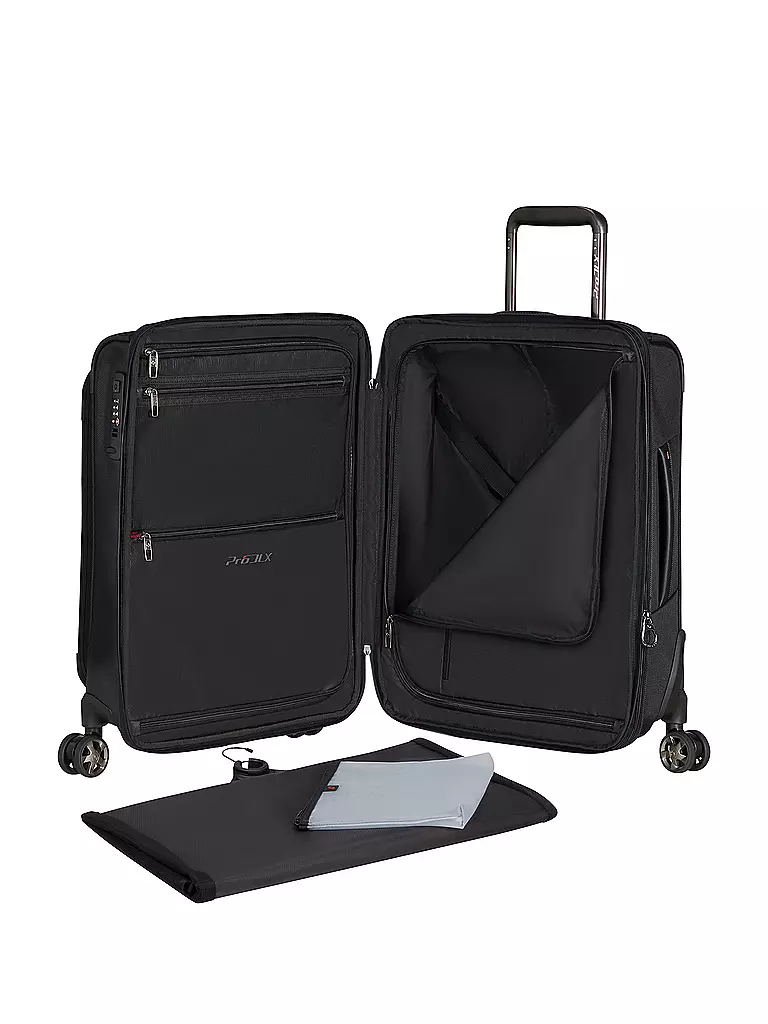 SAMSONITE | Trolley PRO-DLX 6 55cm erweiterbar Black | schwarz