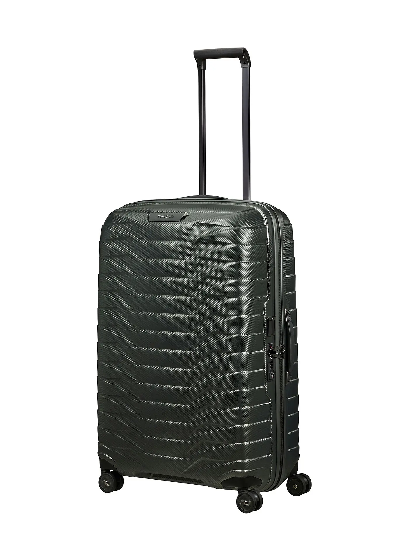 SAMSONITE | Trolley Proxis 75cm matt climbing  | dunkelgrün