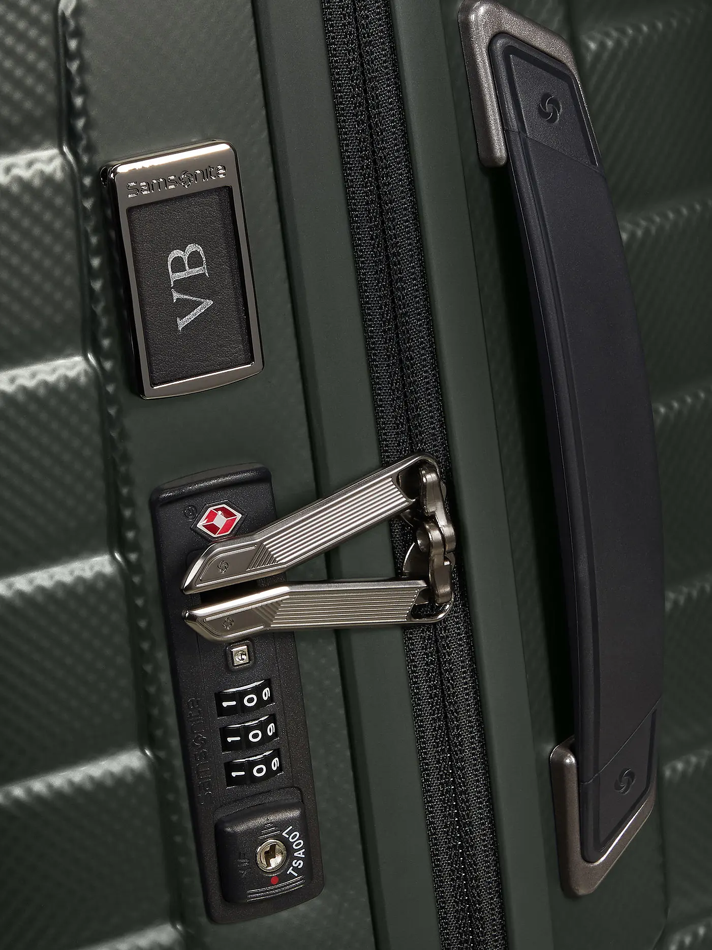 SAMSONITE | Trolley Proxis 75cm matt climbing  | dunkelgrün
