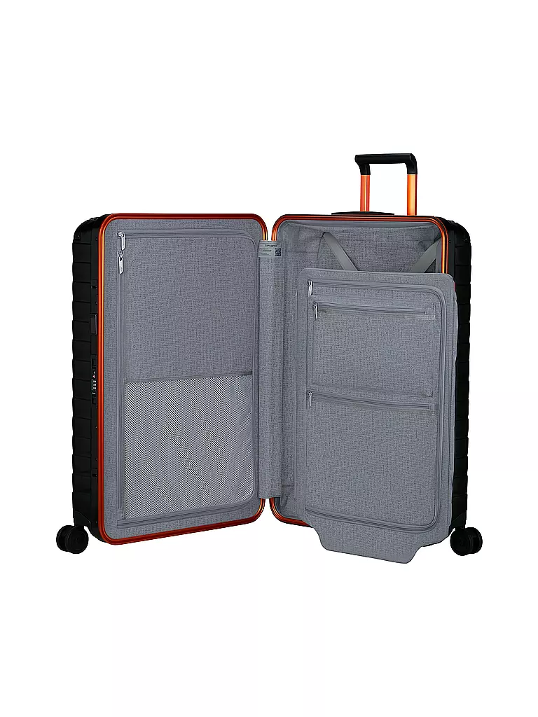 SAMSONITE | Trolley PROXIS ALU Spinner 76 Graphite Apricot | silber
