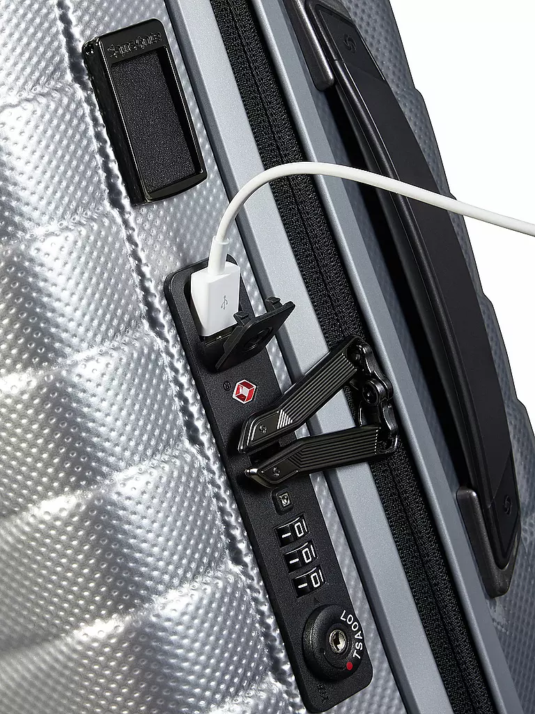 SAMSONITE | Trolley Proxis erweiterbar 55cm silver | silber